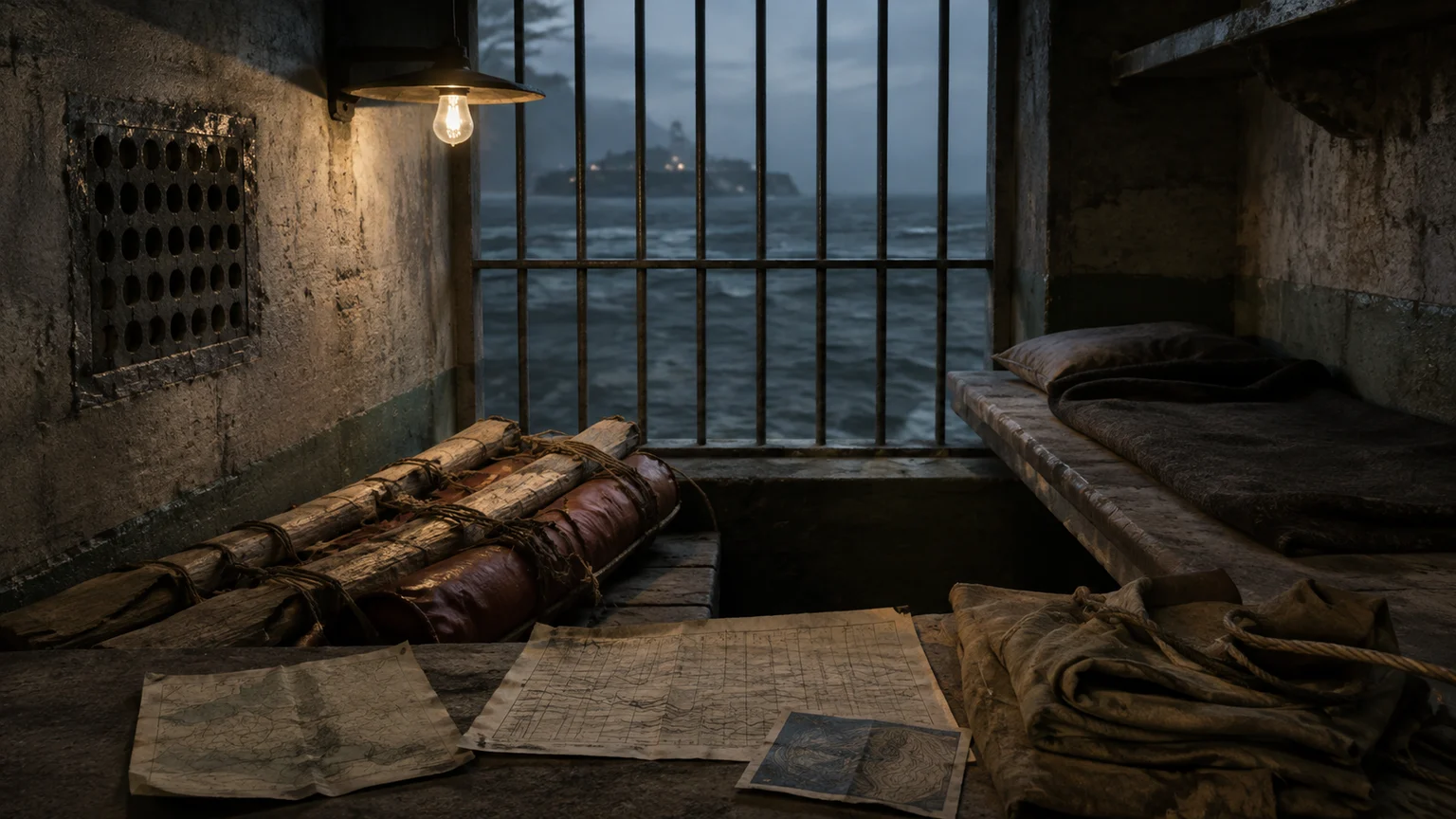 The 1962 Alcatraz Escape: The Plan, the Debris and the Unanswered Ending editorial cover