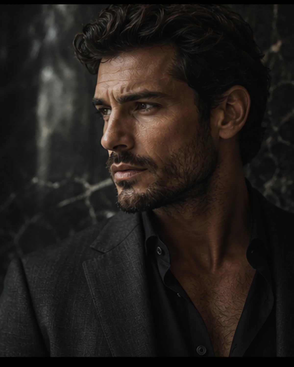 Cassian Vale: original editorial frame 4