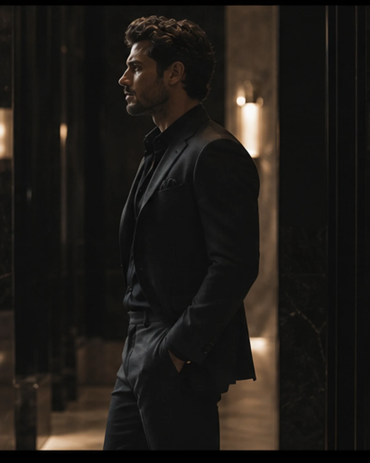 Cassian Vale: original editorial frame 5