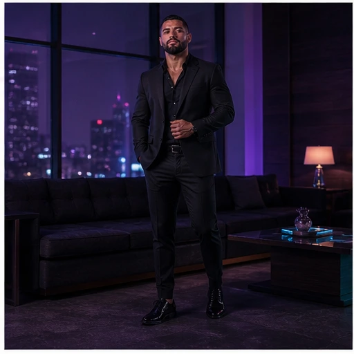 Diego Navarro in an original ViceHeaven editorial, frame 4
