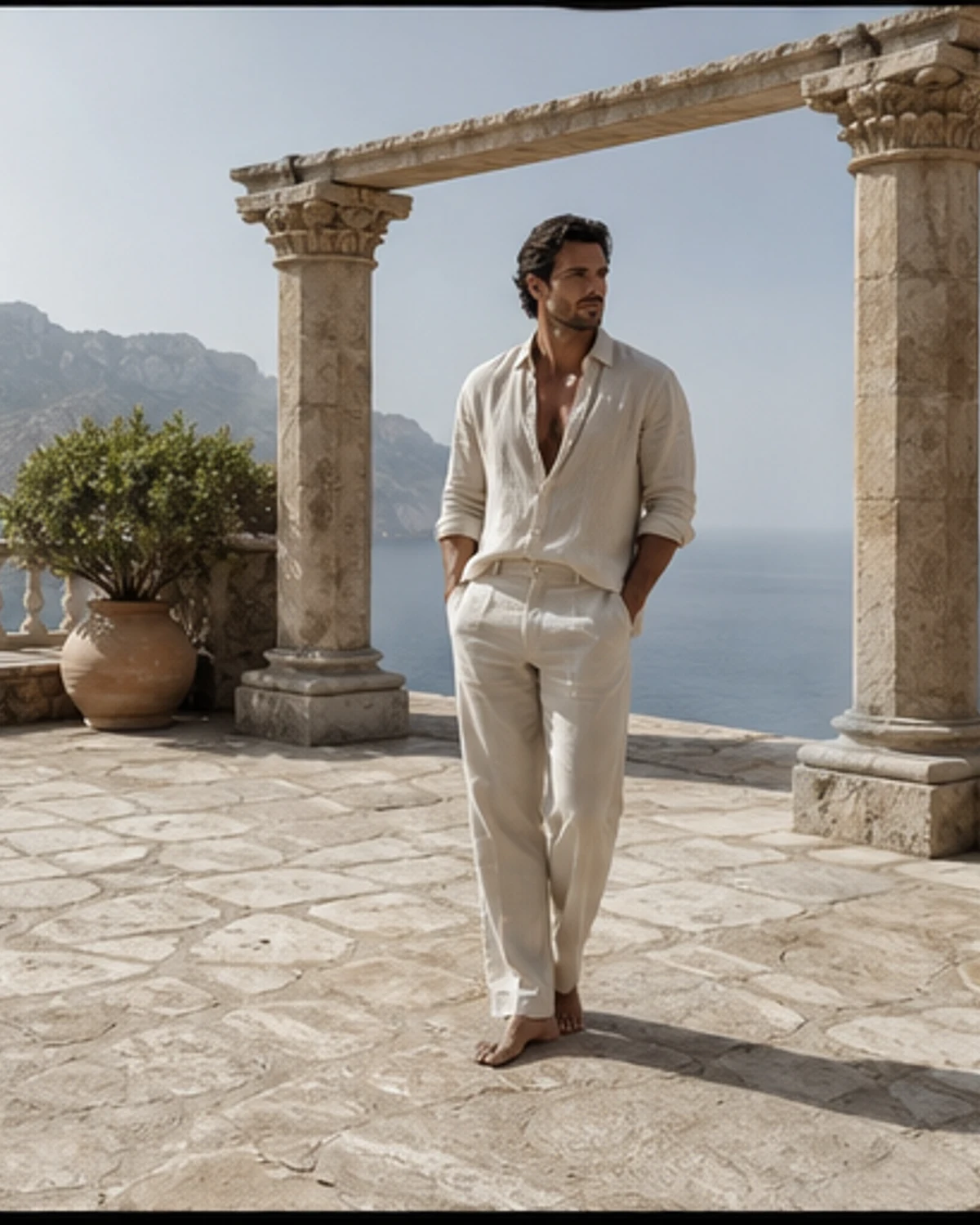 Elio Marchetti: original editorial frame 6