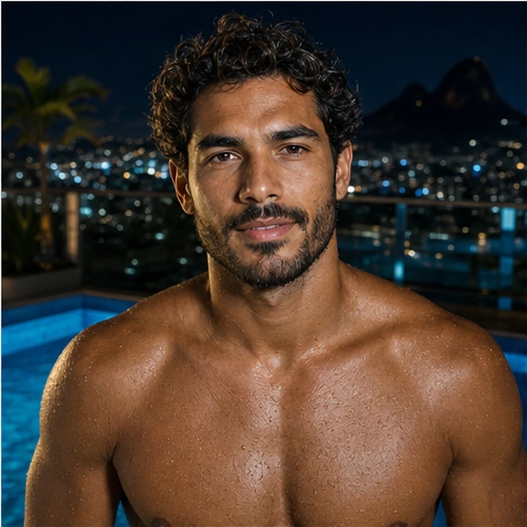 Gabriel Costa — Swimmer's back, sprinter's legs — Rio-built athleticism