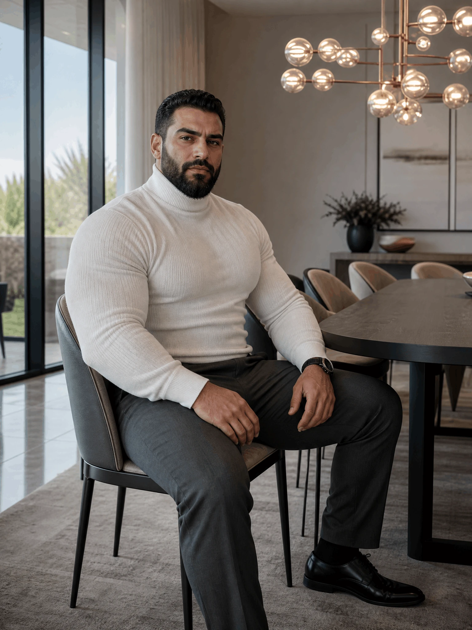 Mature Muscle Man Portrait Muscle Hunk 34 — Mature Muscle Man Portrait photo profile with muscle hunk, masculine physique, fitness model and bodybuilder visual keywords.