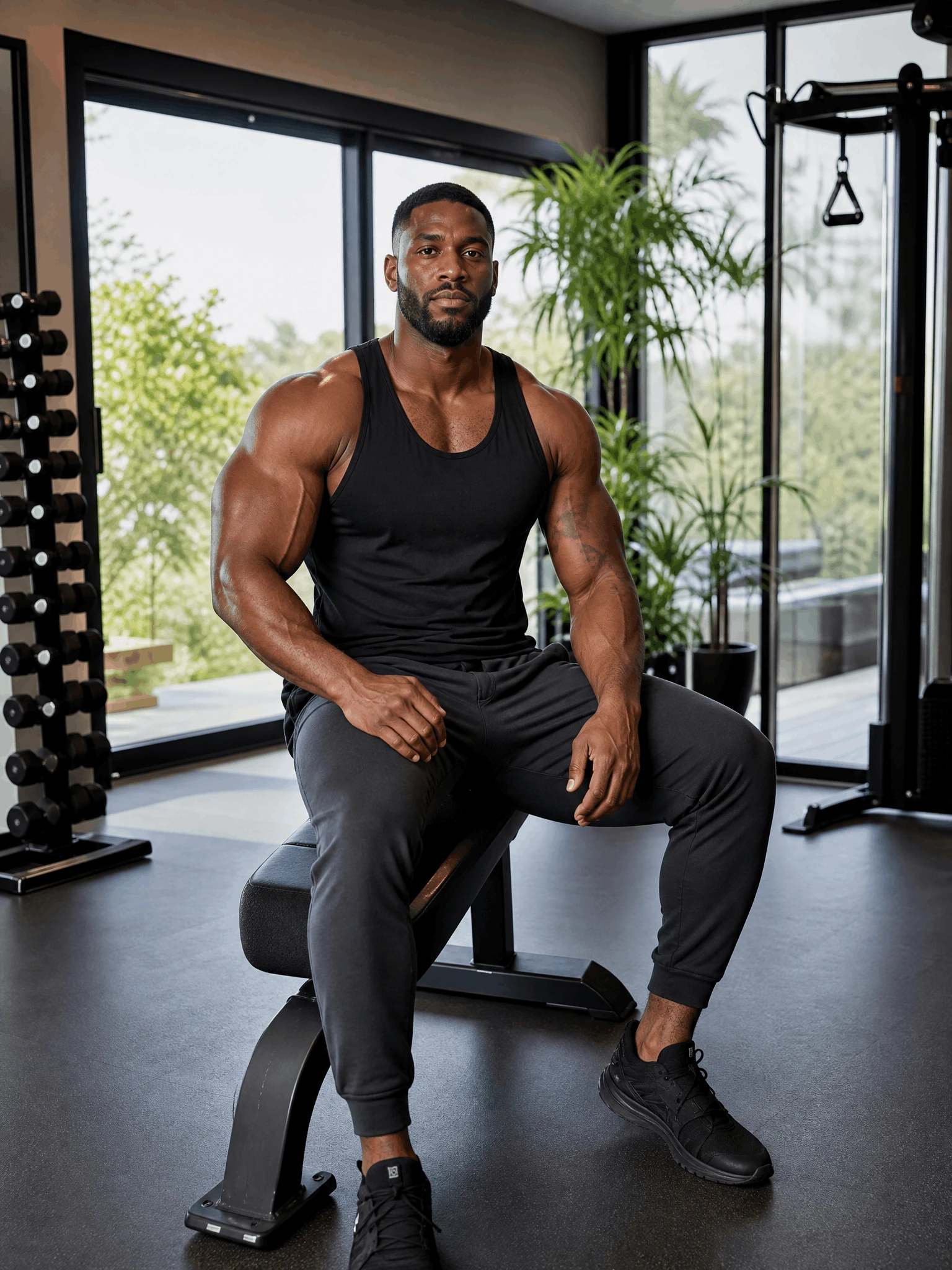 Strong Muscular Man Gym Muscle Hunk 56 — Strong Muscular Man Gym photo profile with muscle hunk, masculine physique, fitness model and bodybuilder visual keywords.